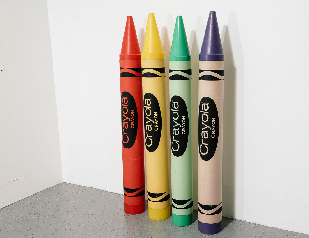 Oversized Crayola Crayons – Van der Most Modern