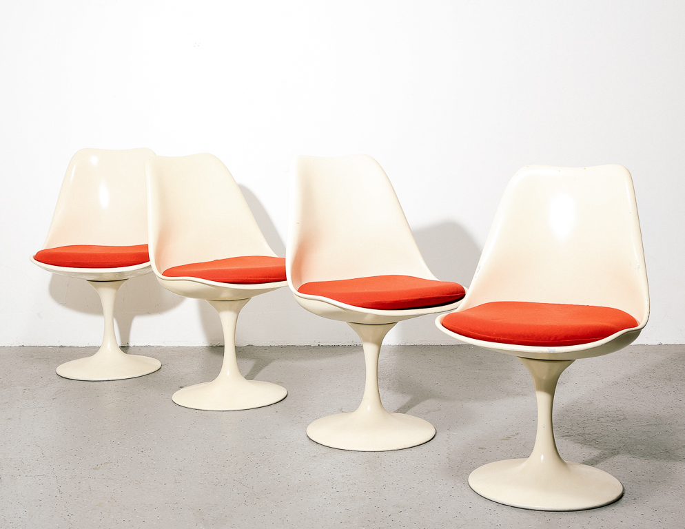 growth James Dyson effort Vintage Tulip Dining Chairs – Van der Most Modern